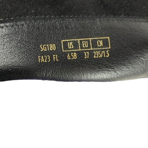 STUART WEITZMAN 5050 YULIANA 60MM BLACK SUEDE LEATHER STRETCH KNEE HIGH BOOTS - Picture 14 of 15